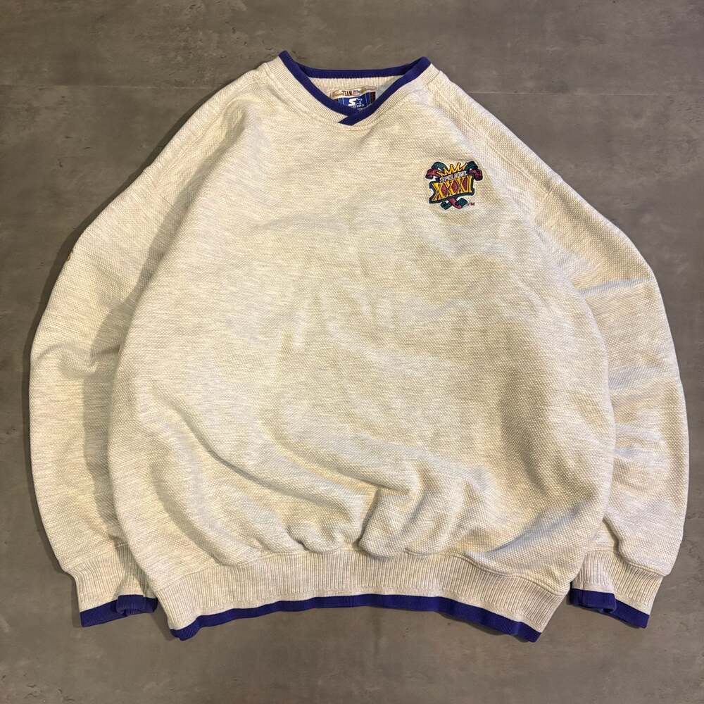 Vintage Starter Green Bay Packers Super Bowl XXXI Sweatshirt XL
